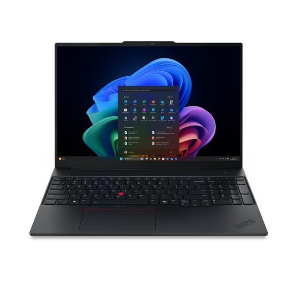 Lenovo ThinkPad E16 Gen 4 (Intel) Copilot+ PC Intel Core Ultra 7 355 Laptop 40,6 cm (16") WUXGA 16 GB DDR5-SDRAM 512 GB SSD Wi-Fi 7 (802.11be) Windows 11 Pro Schweiz Schwarz