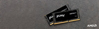 Kingston Technology FURY 16GB 2666MT/s DDR4 CL15 SODIMM 1Gx8 Impact
