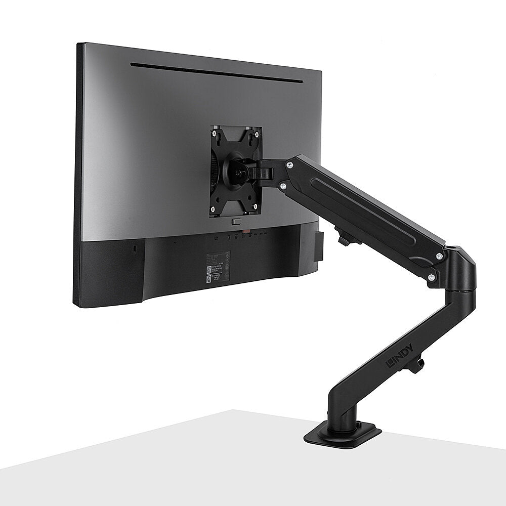 Lindy 40707 Flachbildschirm-Tischhalterung 68,6 cm (27") Tisch/Bank Schwarz