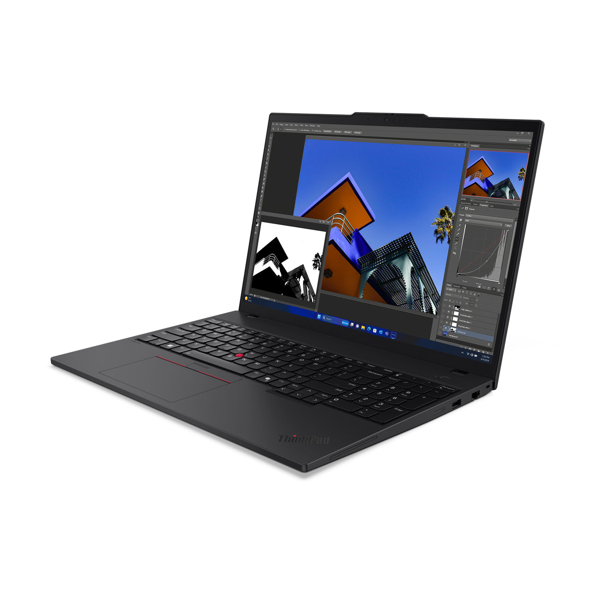 Lenovo ThinkPad T16 Gen 3 Intel Core Ultra 5 125U Laptop 40,6 cm (16") WUXGA 16 GB DDR5-SDRAM 512 GB SSD Wi-Fi 6E (802.11ax) Windows 11 Pro Schwarz Deutsch