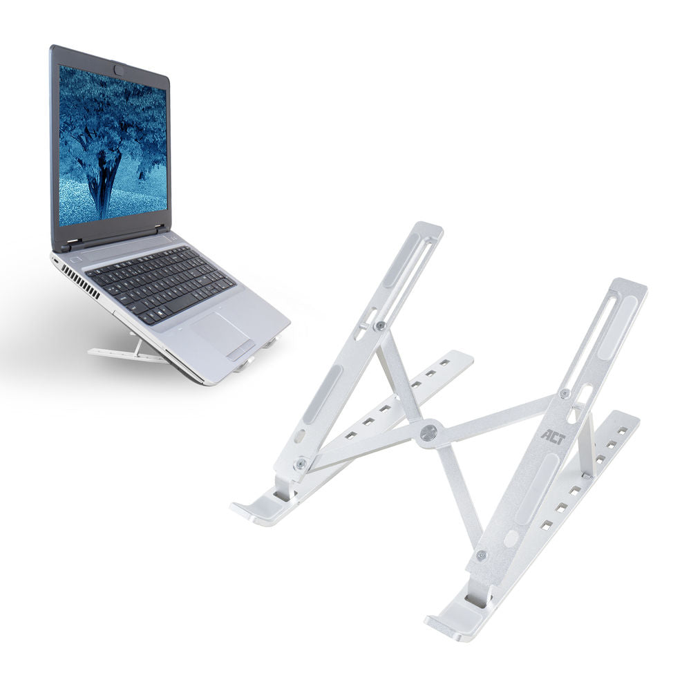 Supporto pieghevole in alluminio per laptop ACT