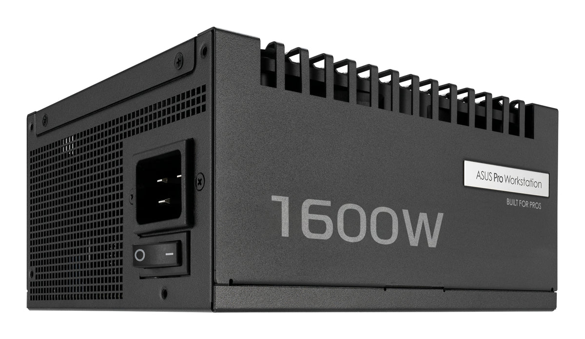 ASUS Pro WS 1600W Platinum Netzteil 20+4 pin ATX ATX Schwarz