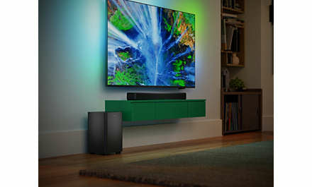 Philips 5300 series TAB5309/10 Soundbar-Lautsprecher Grau 2.1 Kanäle 120 W