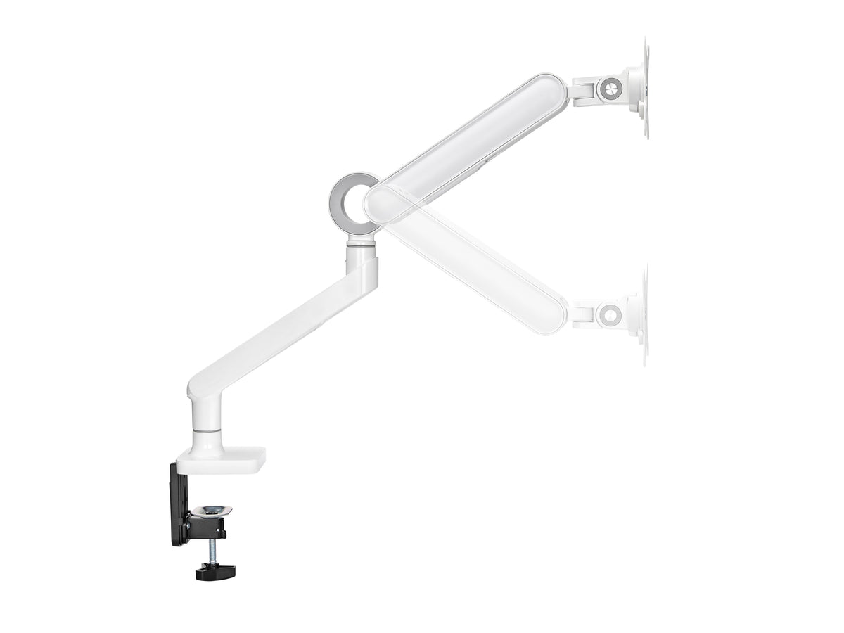 Equip 17"-35" Premium Monitor Schreibtischhalterung, Weiß