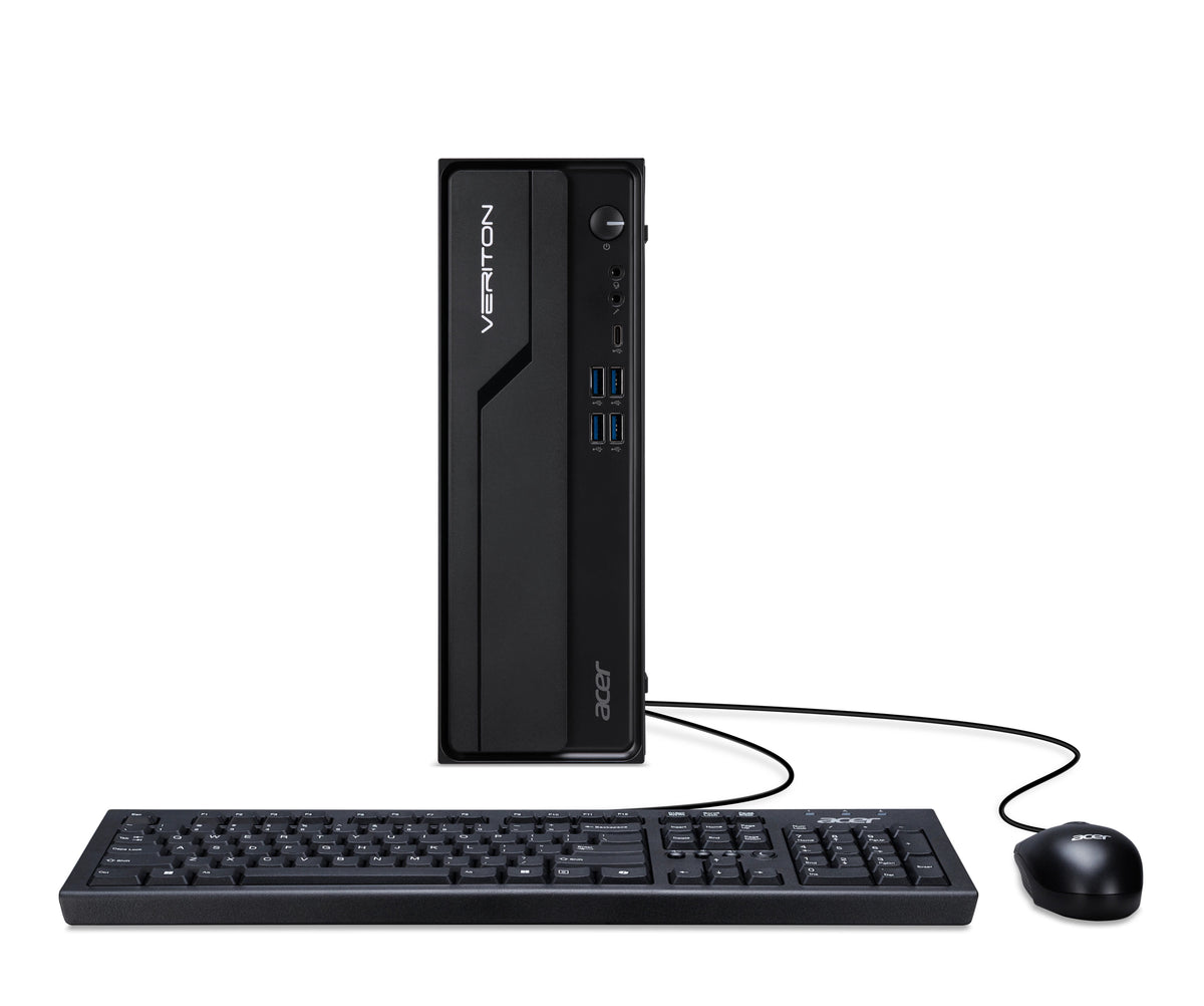 Acer Veriton X VX1720G Intel® Core™ i5 i5-14450HX 8 GB DDR4-SDRAM 512 GB SSD Windows 11 Pro SFF PC Schwarz