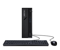 Acer Veriton X VX1720G Intel® Core™ i5 i5-14450HX 8 GB DDR4-SDRAM 512 GB SSD Windows 11 Pro SFF PC Schwarz
