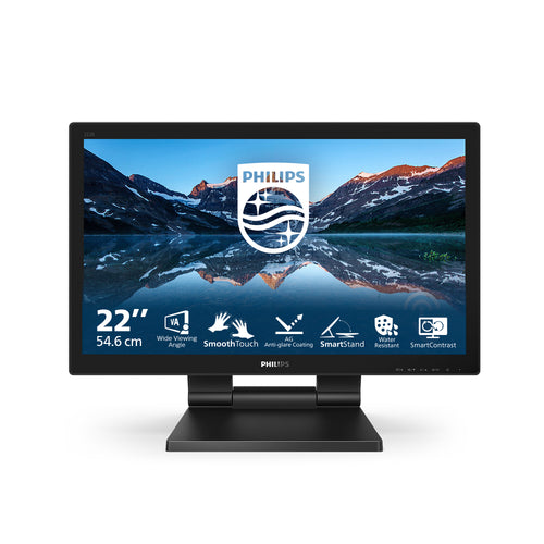 Philips B Line 222B9TA/00 Computerbildschirm 54,6 cm (21.5") 1920 x 1080 Pixel Full HD LCD Touchscreen Tisch Schwarz