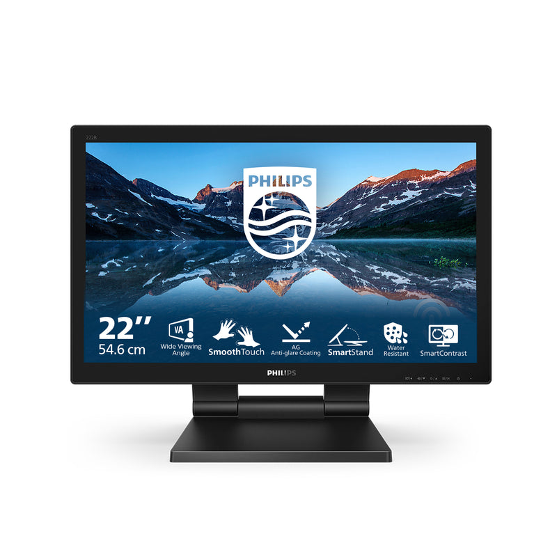 Philips B Line 222B9TA/00 Computerbildschirm 54,6 cm (21.5") 1920 x 1080 Pixel Full HD LCD Touchscreen Tisch Schwarz
