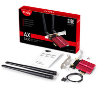 Cudy WE3000S Netzwerkkarte Eingebaut WLAN / Bluetooth 2400 Mbit/s