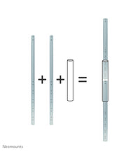 Neomounts FPMA-CPCONNECTSILVER Adapter für Verlängerungsrohr