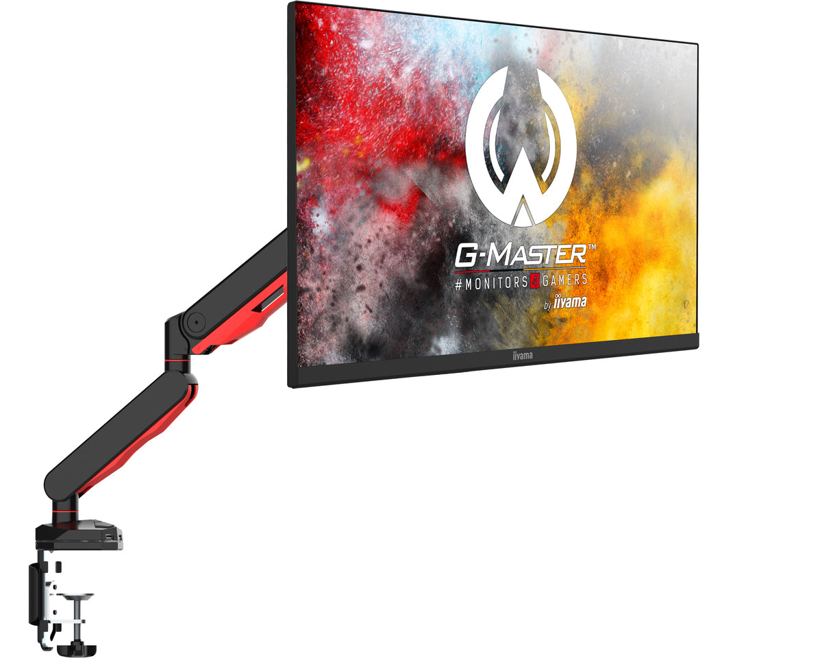 iiyama DSG3001C-R1 Flachbildschirm-Tischhalterung 76,2 cm (30") Tisch/Bank Schwarz, Rot