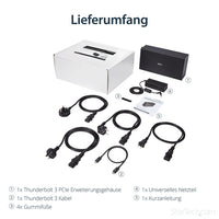 STARTECH.COM Thunderbolt 3 PCIe Erweiterungsgehuse mit DisplayPort - PCIe x16 - TB 3 PCIe Gehuse - Thunderbolt 3 PCI Express