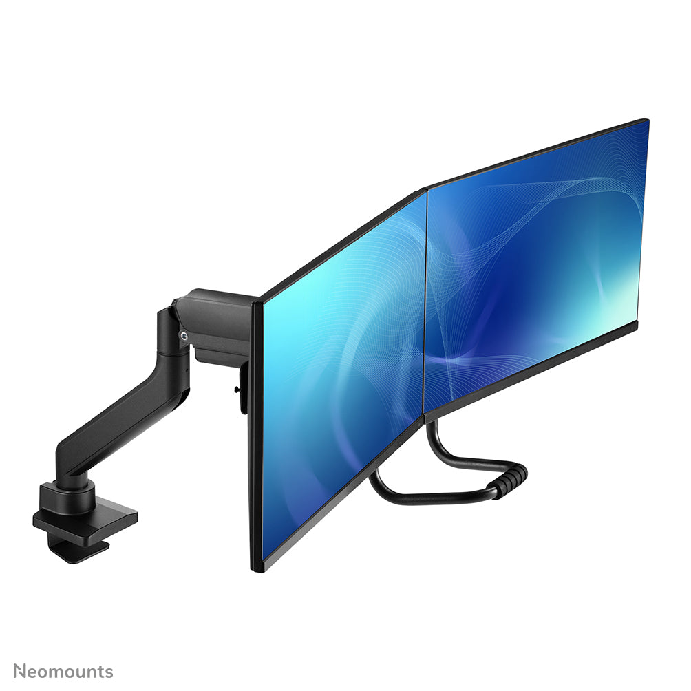 Neomounts DS75-450BL2 Monitorarm 17-32" - Gasfeder - Topfix - 180°-Stopp