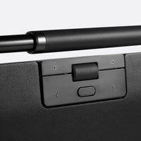Contour Design RollerMouse Pro Regular Veganem Leder + Balance Keyboard BK - Drahtlos – FR Version