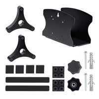 StarTech.com PC-Wandhalterung, für Computer bis zu 18 kg, werkzeuglos Verstellbare Breite (50 bis 200 mm), PC Wandmontage für Mini PC/Tower, Computer Wand-/Schreibtischhalterung