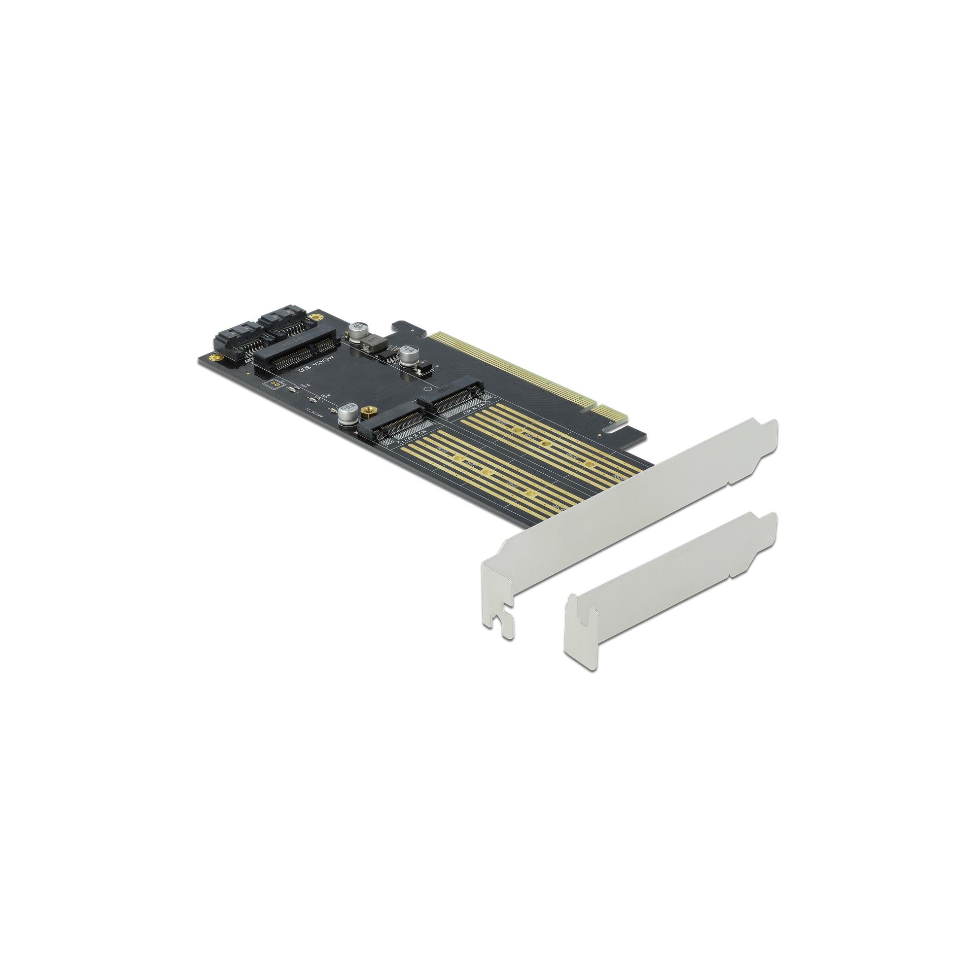Delock PCI Express x16 Karte zu M.2, mSATA