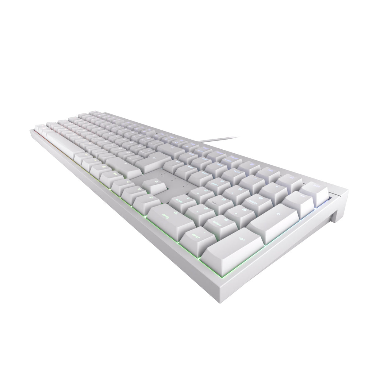 CHERRY MX 2.0S RGB Tastatur Gaming USB QWERTZ Deutsch Weiß