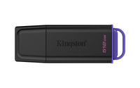 Kingston Technology DataTraveler 512GB Tragbarer USB 3.2 Gen 1 Exodia Schwarz + Violett
