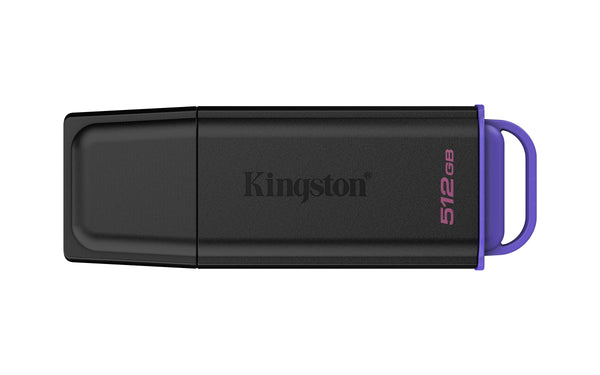 Kingston Technology DataTraveler 512GB Tragbarer USB 3.2 Gen 1 Exodia Schwarz + Violett