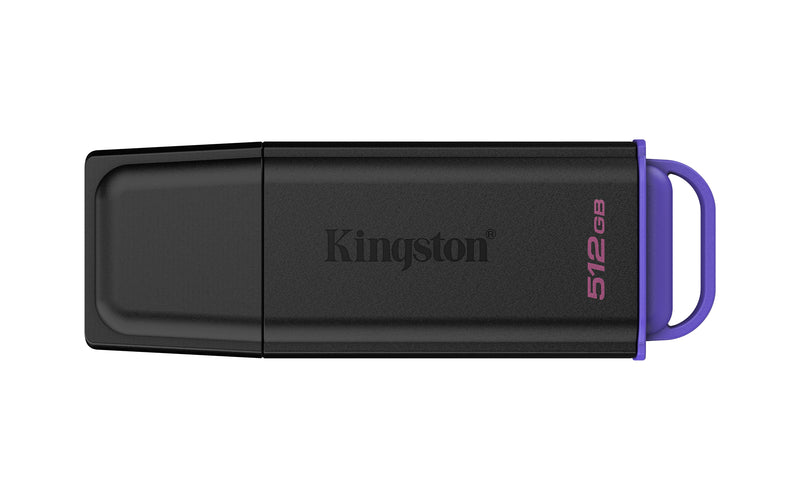 Kingston Technology DataTraveler 512GB Tragbarer USB 3.2 Gen 1 Exodia Schwarz + Violett