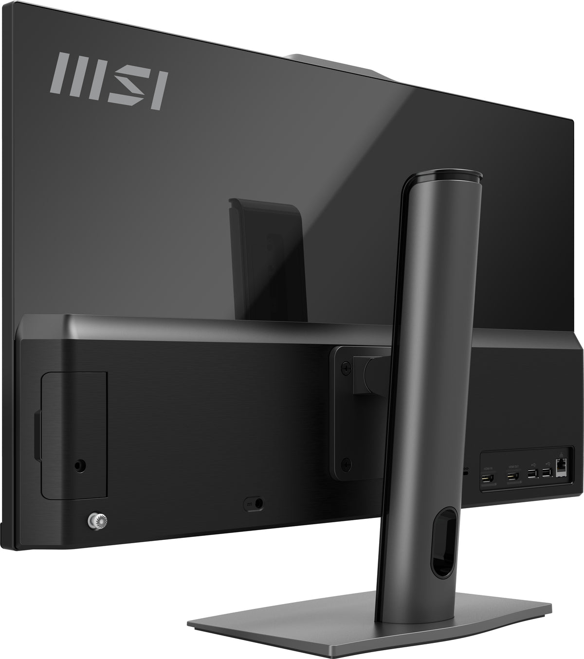 MSI Modern AM242P 1M-1871AT All-in-One PC/Workstation Intel Core 3 100U 60,5 cm (23.8") 1920 x 1080 Pixel All-in-One-PC 16 GB DDR5-SDRAM 256 GB SSD Windows 11 Pro Wi-Fi 6E (802.11ax) Schwarz