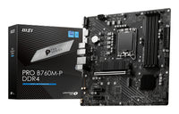 MSI PRO B760M-P DDR4 Motherboard Intel B760 LGA 1700 micro ATX
