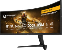 iiyama G-MASTER GCB4986DQSNP-B1" 49" Gold VA 1000R 24 Computerbildschirm 124,5 cm (49") 5120 x 1440 Pixel Dual QHD LED Schwarz