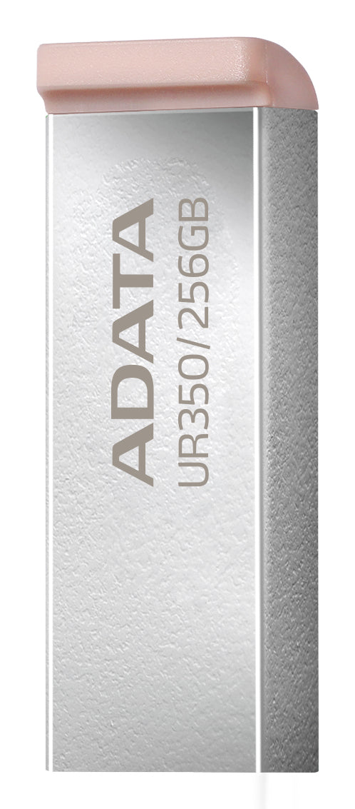ADATA UR350 USB-Stick 256 GB USB Typ-A 3.2 Gen 1 (3.1 Gen 1) Braun, Edelstahl