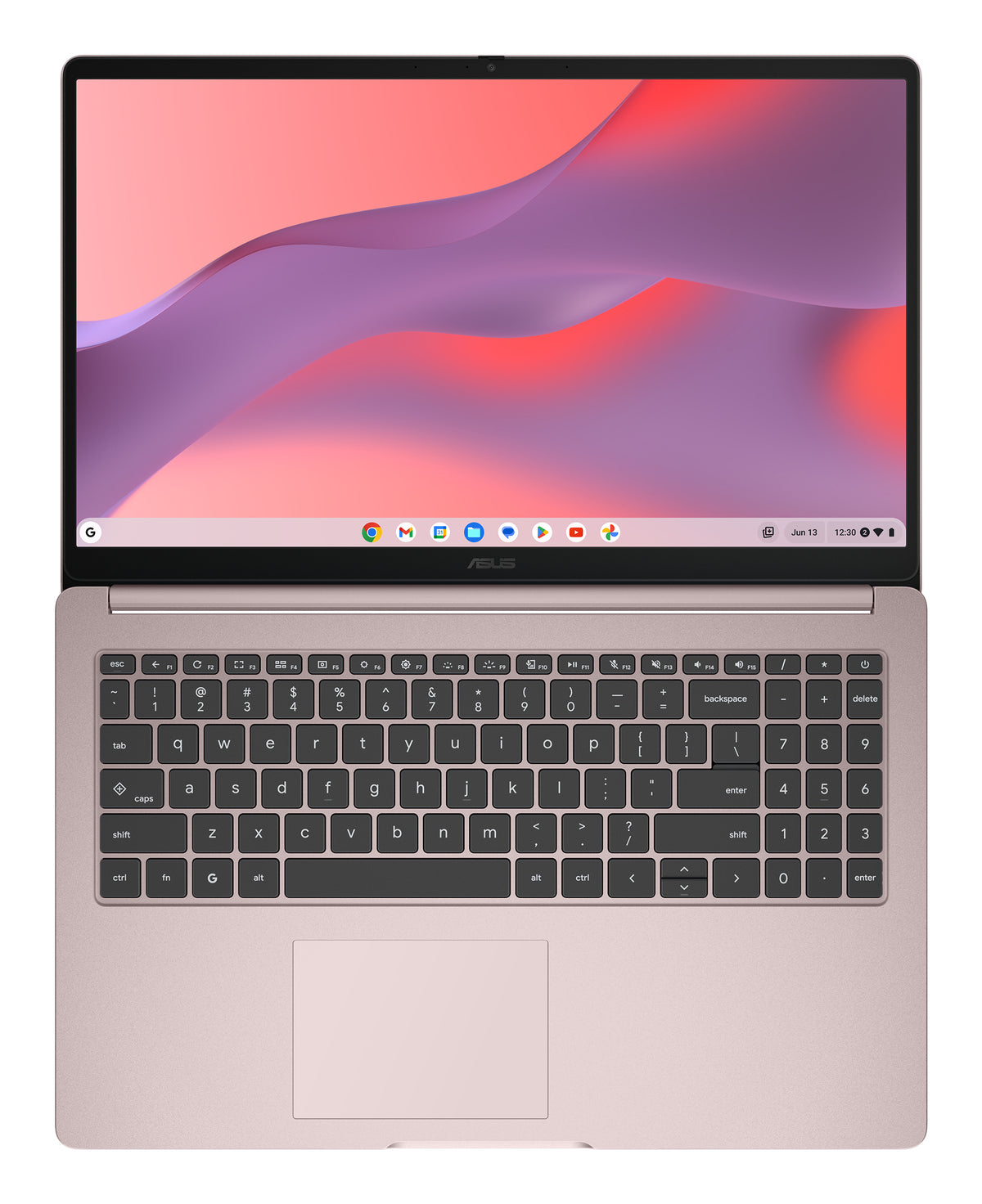 ASUS Chromebook CX1505CTA Intel® N N50 39,6 cm (15.6") Full HD 8 GB LPDDR5-SDRAM 128 GB eMMC Wi-Fi 6 (802.11ax) ChromeOS Pink