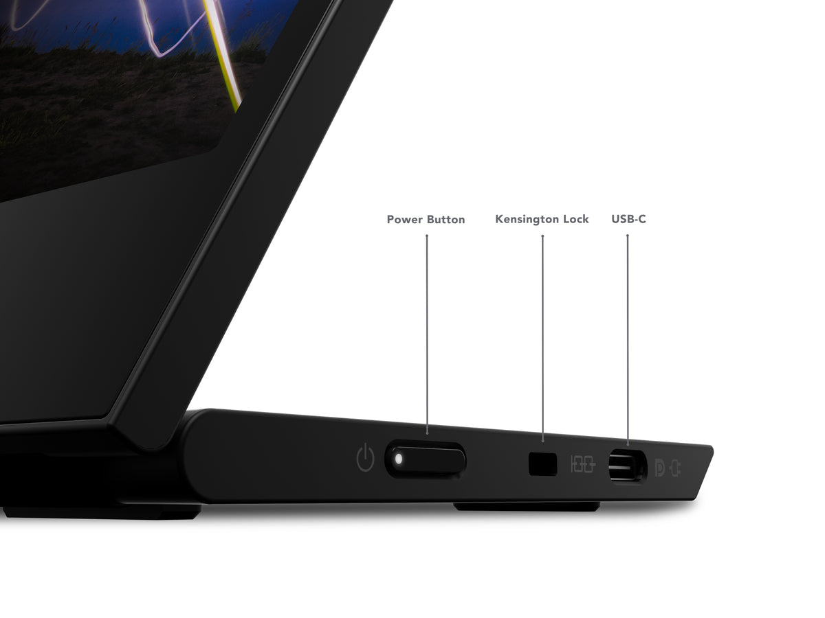 Lenovo ThinkVision M15 Computerbildschirm 39,6 cm (15.6") 1920 x 1080 Pixel Full HD LED Schwarz
