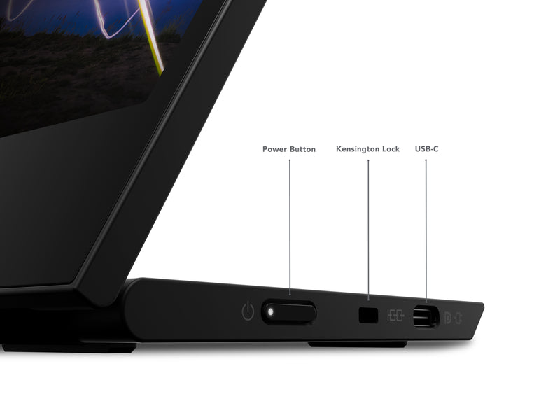 Lenovo ThinkVision M15 Computerbildschirm 39,6 cm (15.6") 1920 x 1080 Pixel Full HD LED Schwarz