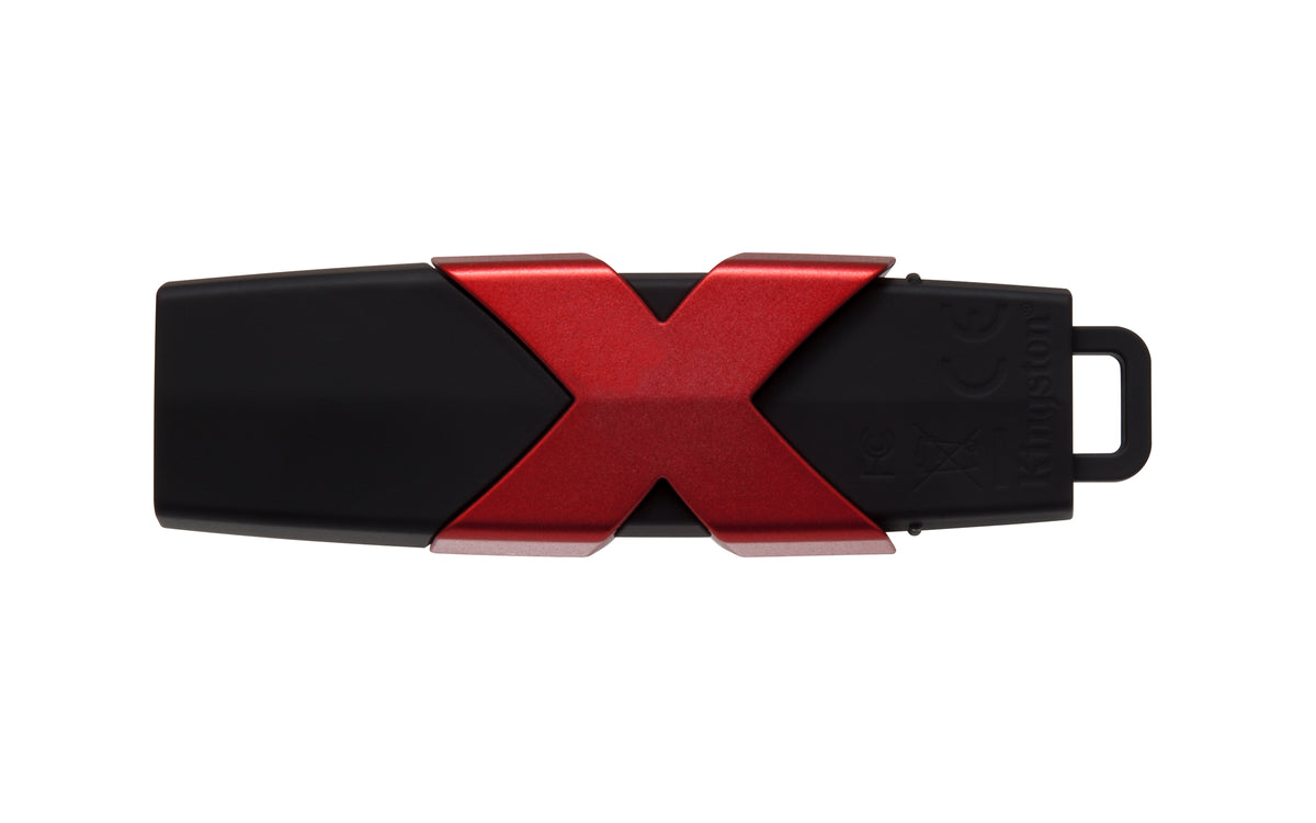 HyperX 64GB USB-Stick USB Typ-A 3.2 Gen 1 (3.1 Gen 1) Schwarz, Rot