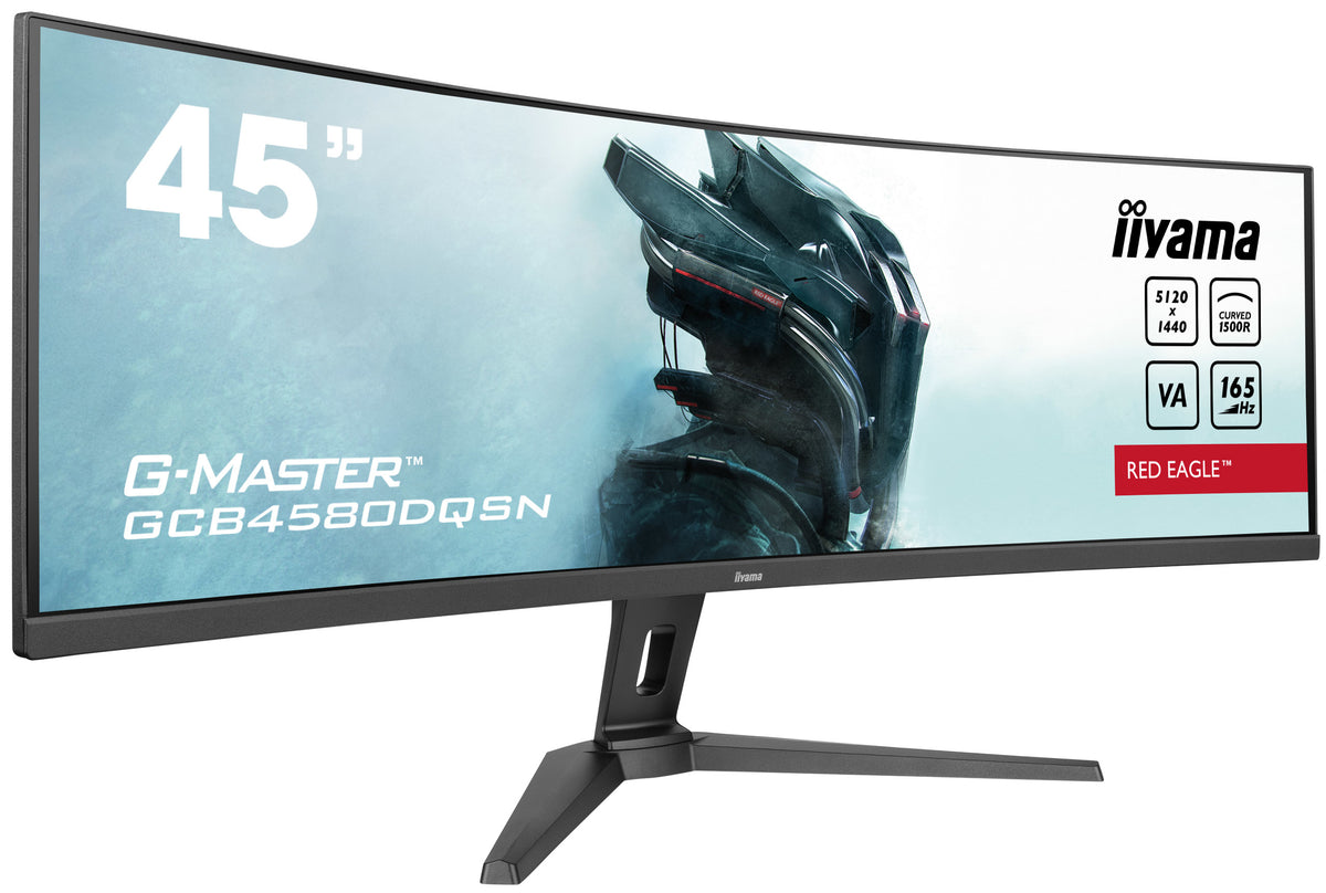 iiyama G-MASTER RED EAGLE CURVED Computerbildschirm 113 cm (44.5") 5120 x 1440 Pixel Dual QHD LED Schwarz