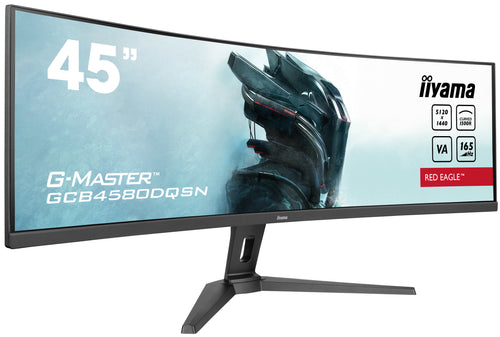 iiyama G-MASTER RED EAGLE CURVED Computerbildschirm 113 cm (44.5") 5120 x 1440 Pixel Dual QHD LED Schwarz
