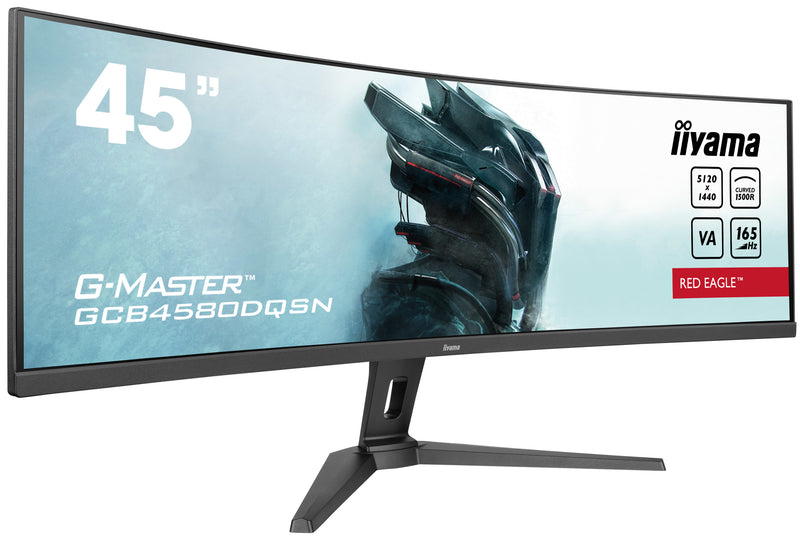 iiyama G-MASTER RED EAGLE CURVED Computerbildschirm 113 cm (44.5") 5120 x 1440 Pixel Dual QHD LED Schwarz