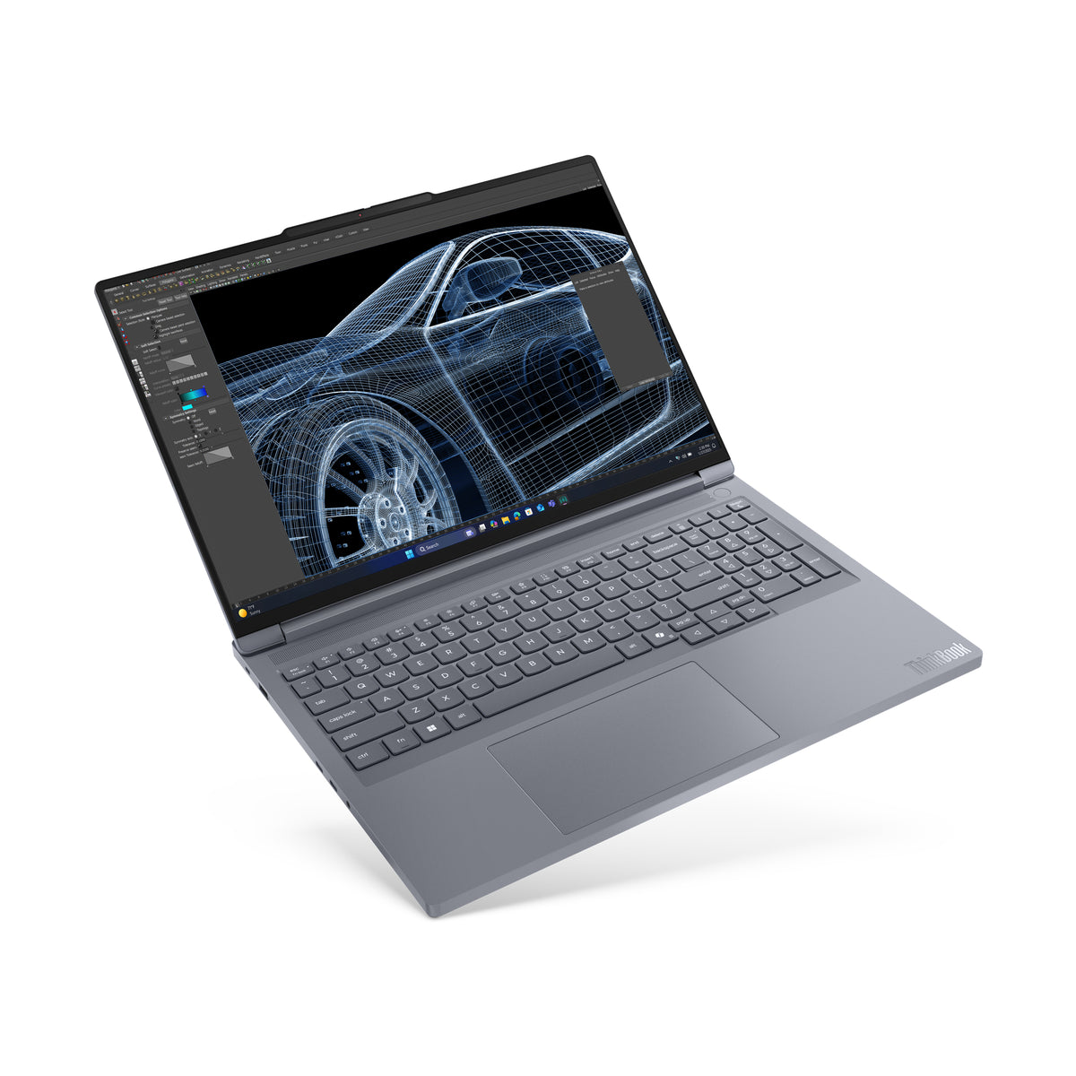 Lenovo ThinkBook 16p G6 ADR AMD Ryzen™ 9 8940HX Laptop 40,6 cm (16") WQXGA 32 GB DDR5-SDRAM 1 TB SSD NVIDIA GeForce RTX 5060 Wi-Fi 7 (802.11be) Windows 11 Pro Deutsch Grau