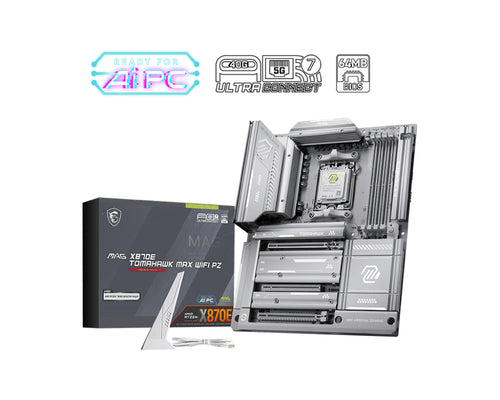 MSI MAG X870E Tomahawk Max WiFi Project Zero (X870E,AM5,ATX,