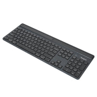 Targus EcoSmart AKB868UK Tastatur Universal Bluetooth QWERTY UK Englisch Schwarz