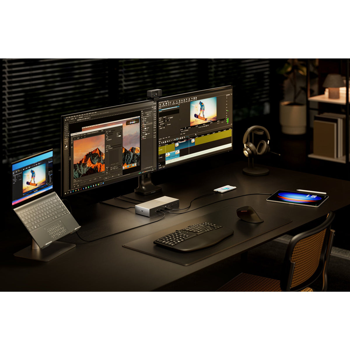 Kensington SD5000T5 EQ Thunderbolt 5 Triple 4K Dockingstation mit 140 W PD - Windows/macOS