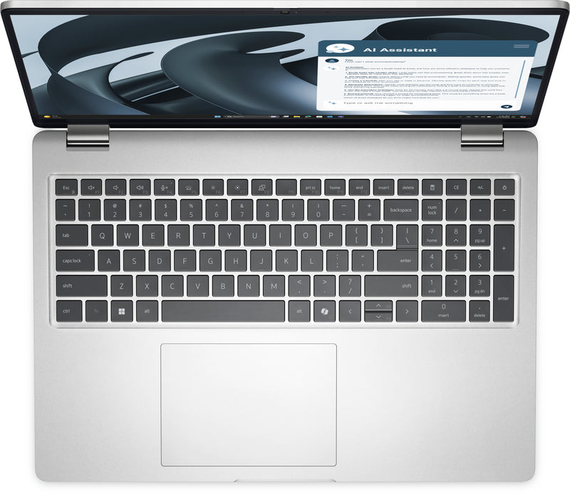 DELL Pro 16 Plus PB16255 Copilot+ PC AMD Ryzen AI 7 PRO 350 Laptop 40,6 cm (16") Full HD+ 32 GB LPDDR5x-SDRAM 512 GB SSD Wi-Fi 7 (802.11be) Windows 11 Pro Schweiz Aluminium