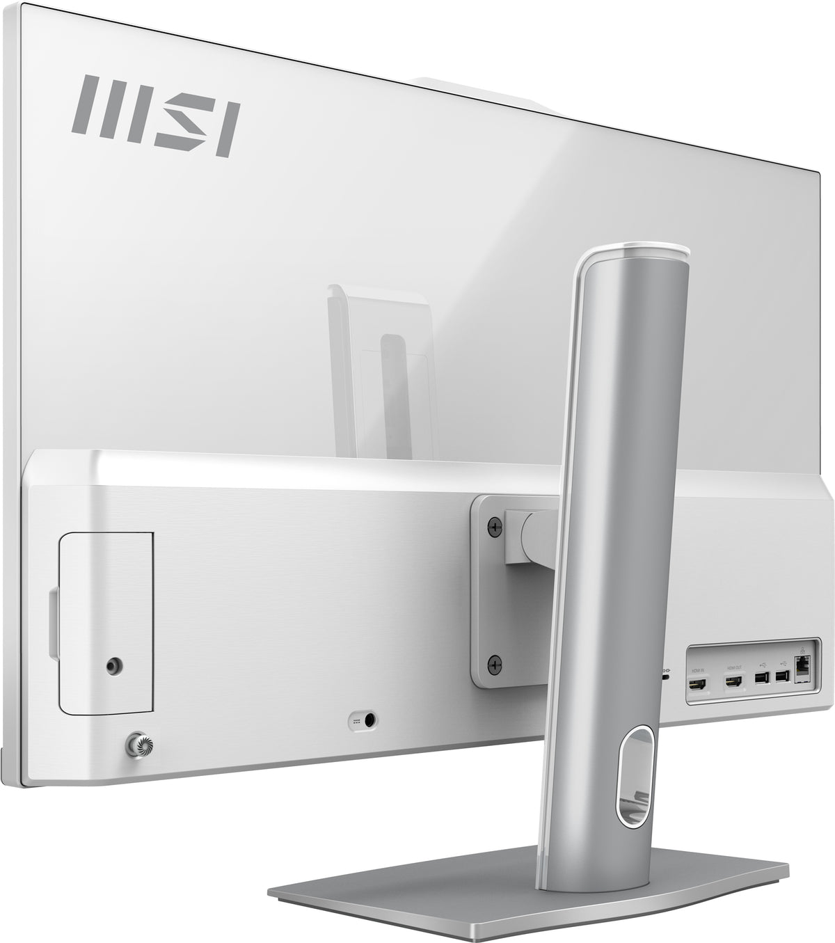MSI Modern AM242P 1M-1872AT All-in-One PC/Workstation Intel Core 5 120U 60,5 cm (23.8") 1920 x 1080 Pixel All-in-One-PC 16 GB DDR5-SDRAM 512 GB SSD Windows 11 Home Wi-Fi 6E (802.11ax) Weiß