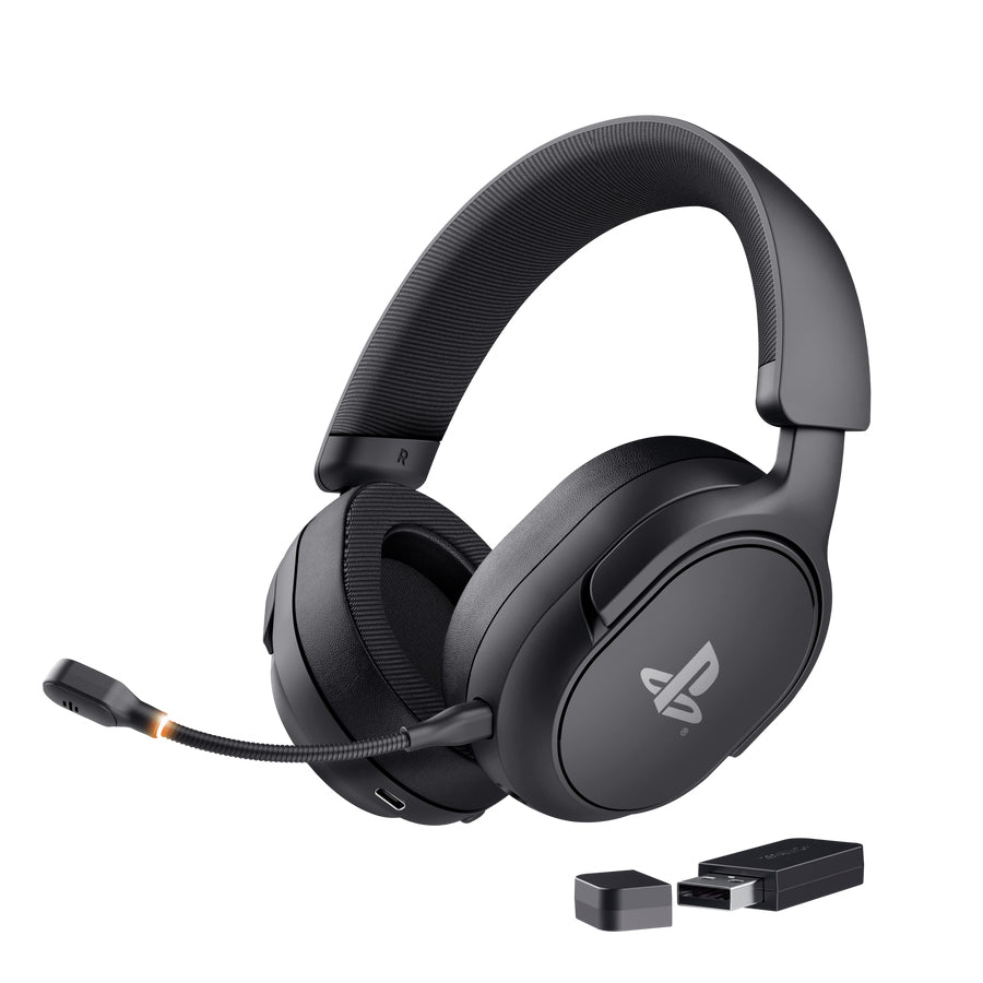 Trust GXT 499 Forta Kopfhörer Verkabelt & Kabellos Kopfband Gaming Schwarz