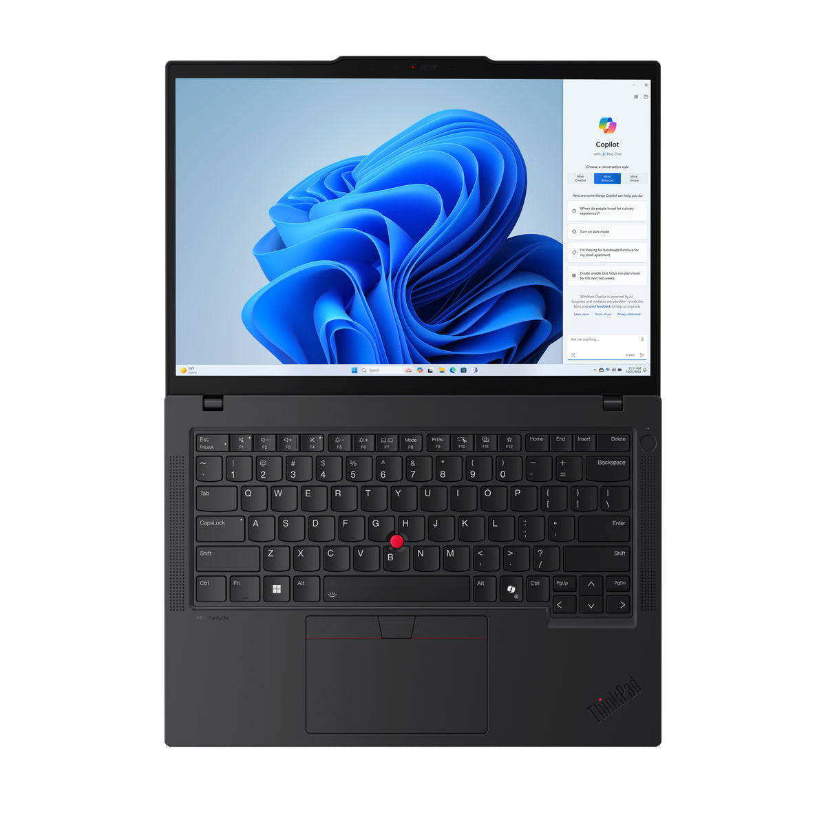 Lenovo ThinkPad T14 Gen 5 (Intel) Intel Core Ultra 5 135U Laptop 35,6 cm (14") WUXGA 16 GB DDR5-SDRAM 512 GB SSD Wi-Fi 6E (802.11ax) Windows 11 Pro Schwarz Englisch