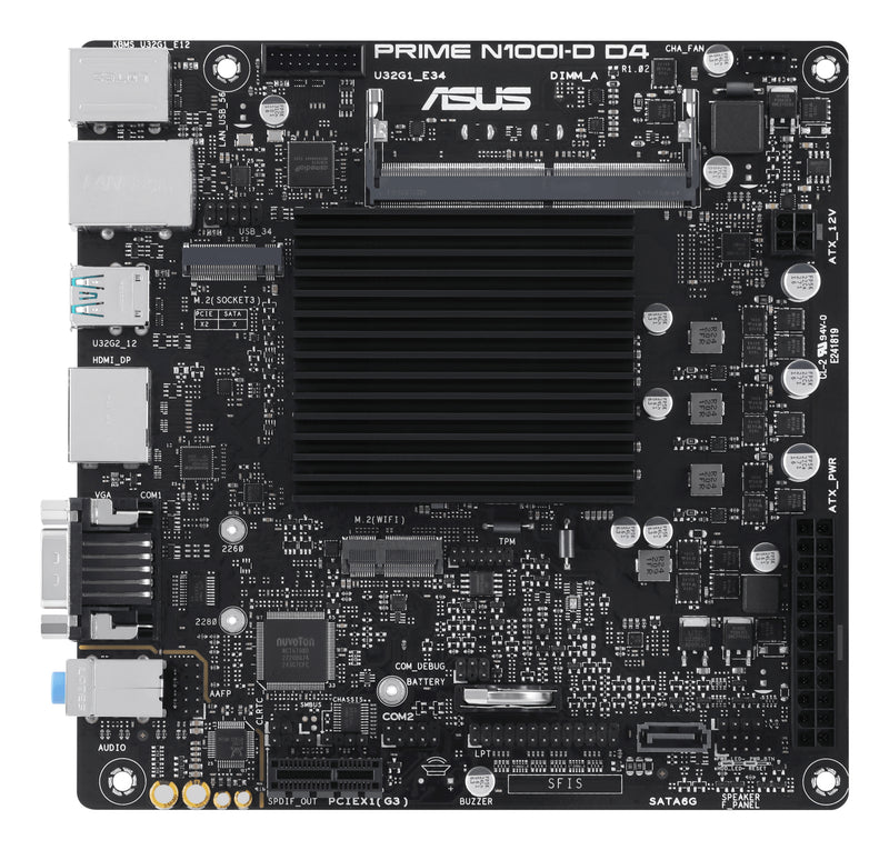 ASUS PRIME N100I-D D4 NA (integrated CPU) mini ITX