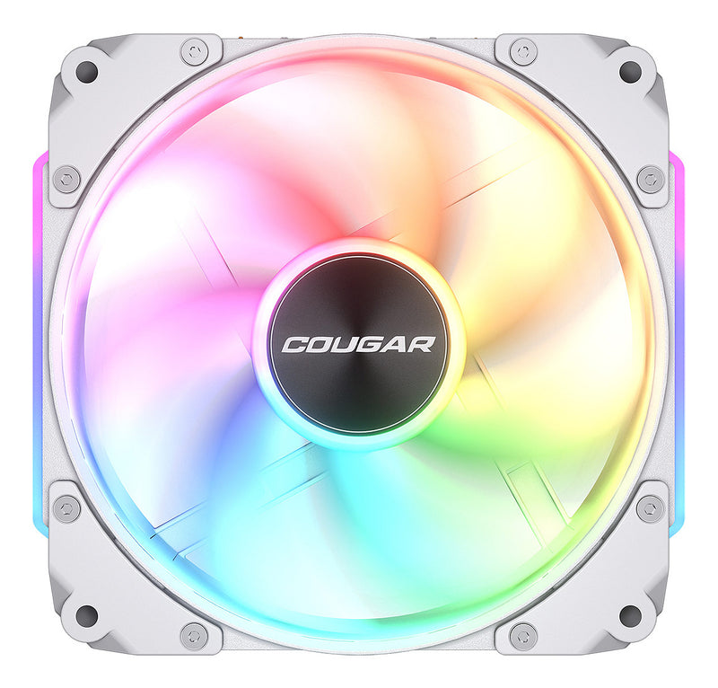 COUGAR Gehäuse Lüfter Apolar 120 ARGB, Weiß (3 in one Package)