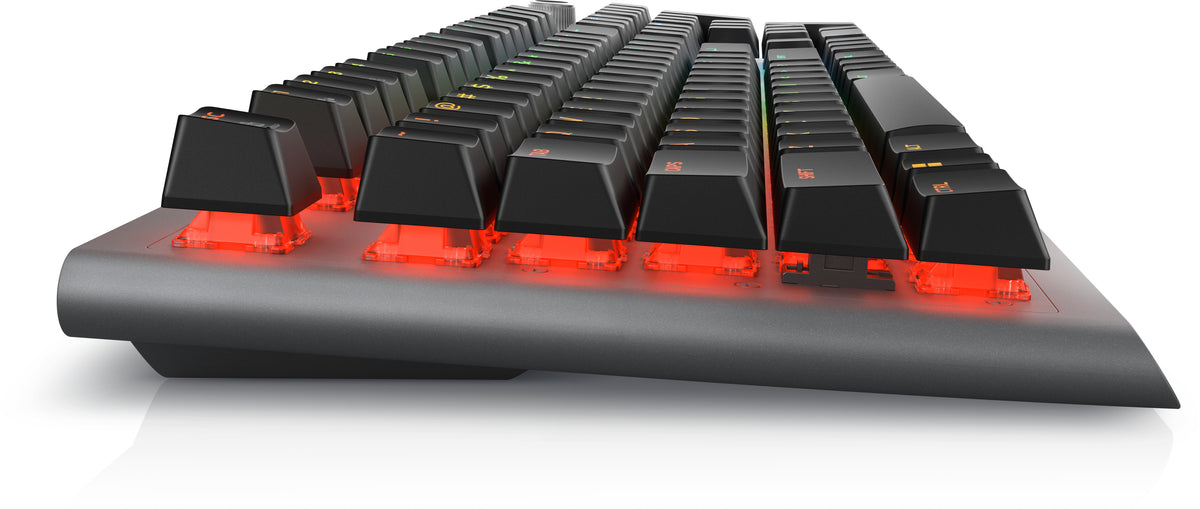 Alienware Tri-Mode AW920K Tastatur Gaming USB + RF Wireless + Bluetooth Grau