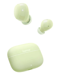 Hama Freedom Buddy II Kopfhörer True Wireless Stereo (TWS) im Ohr Anrufe/Musik Bluetooth Hellgrün