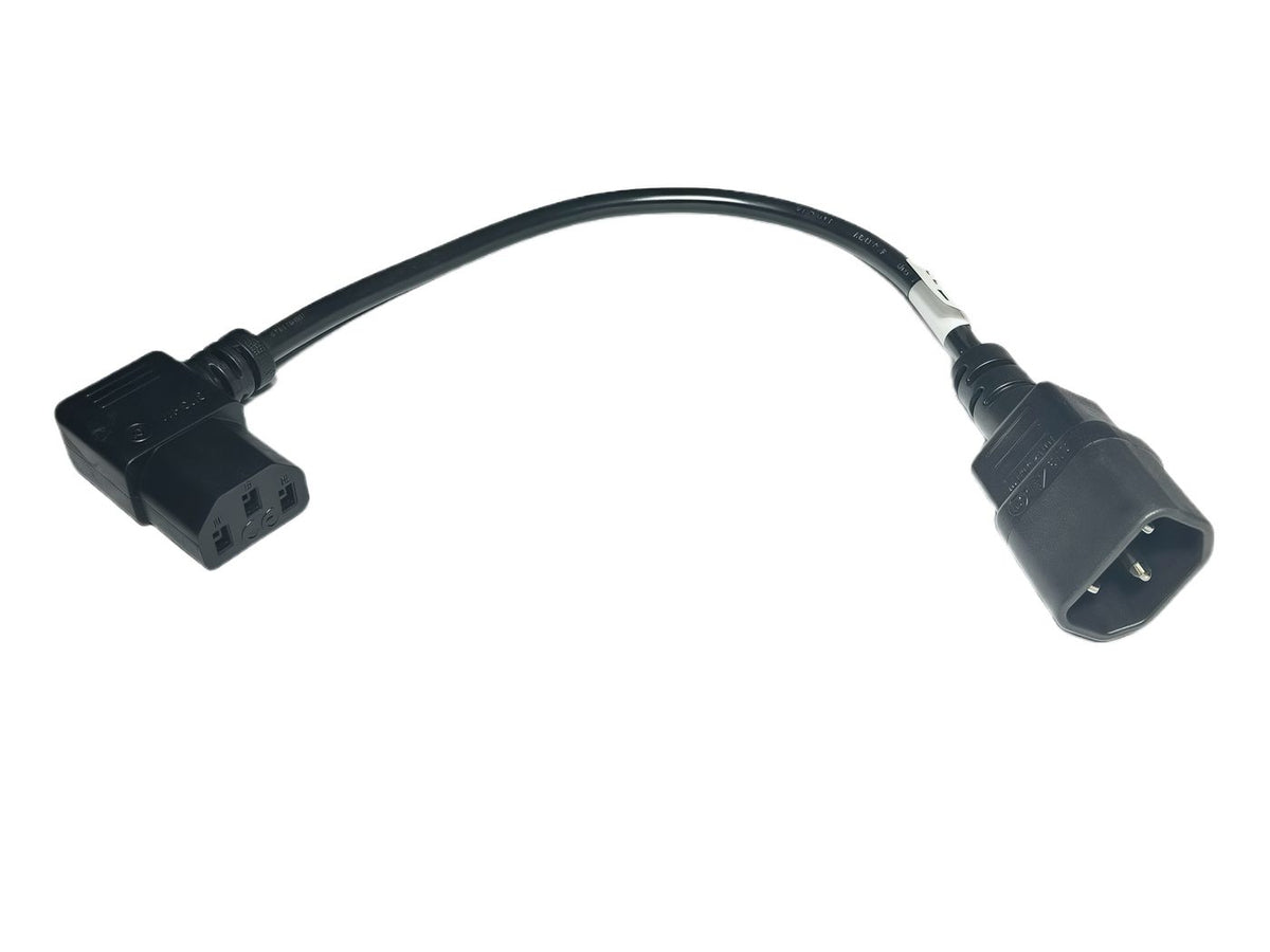 Microconnect PEA1416 Stromkabel Schwarz 0,3 m C13-Koppler C14-Koppler