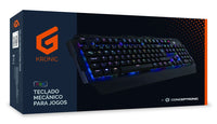 Conceptronic KRONIC Tastatur Gaming USB QWERTY Portuguesisch Schwarz