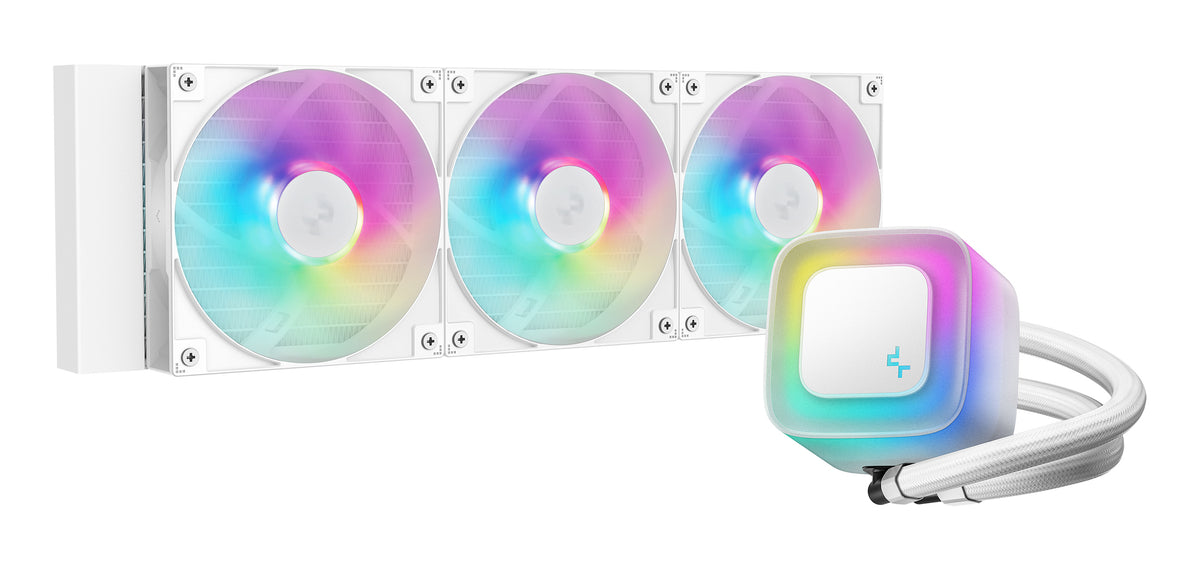 DeepCool LE360 WH V2 Prozessor All-in-One-Flüssigkeitskühler 12 cm Weiß 1 Stück(e)